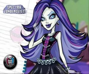 Puzzle Spectra Vondergeist, κόρη του τα φαντάσματα είναι 16 ετών και ανώνυμα γράφει στην Εφημερίδα σχολείο